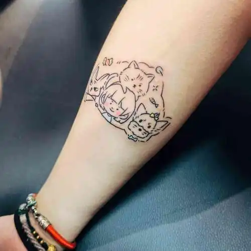 tomtattoo汤姆纹身-"小哥哥真帅,小姐姐真漂亮,纹的很漂亮.