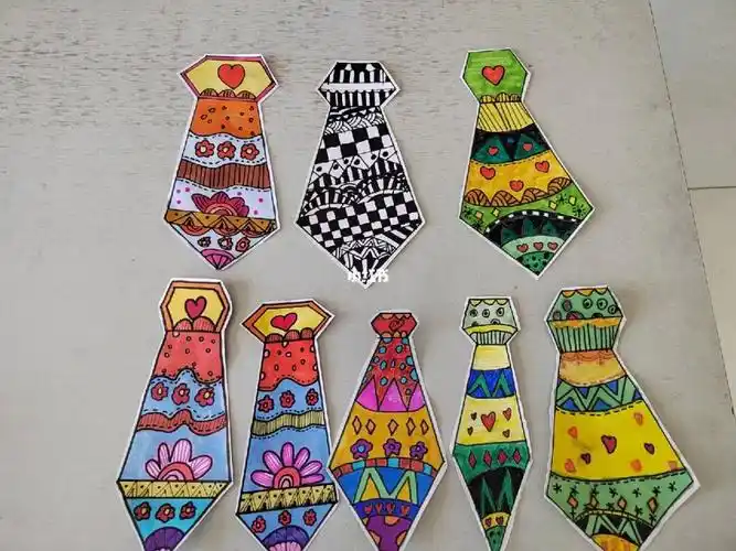 父亲节#礼物手工制作领带#父亲节的礼物