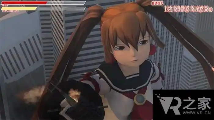 诡异vr游戏 巨大化少女毁灭东京都市