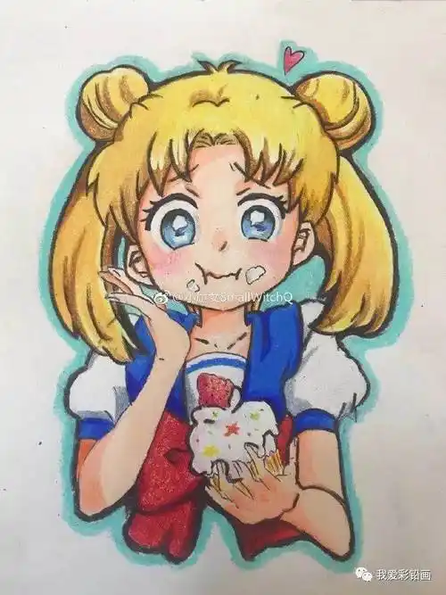 美少女战士简笔画 美少女战士简笔画全身