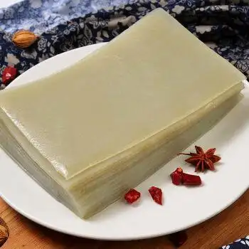 鲜苕皮重庆特产大张12cmxcm烧烤专用家用食材一袋 17-18张/袋约3斤