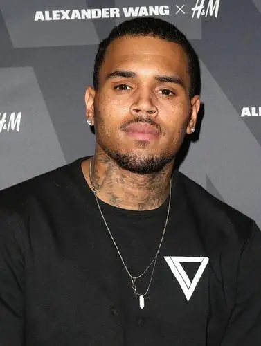 chris brown - chris brown photos - alexander wang x h&m pre-shop