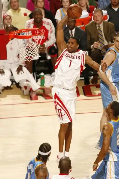 图文nba常规赛掘金vs火箭麦蒂暴扣王者归来