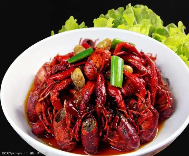 香辣龙虾图片