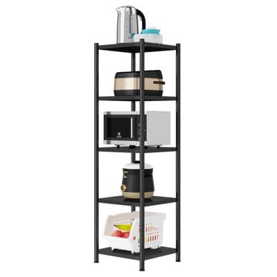 不锈钢厨房落地多层置物架