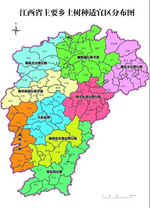 萍乡市人民政府 部门动态 江西省公布主要乡土树种名录