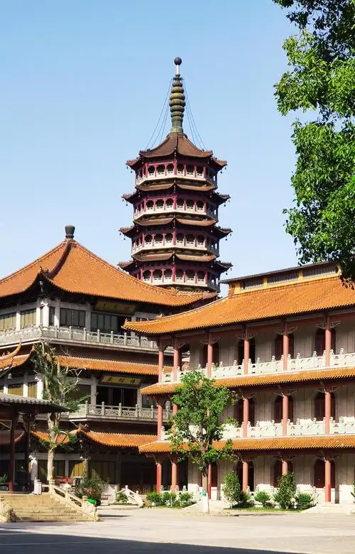 高旻寺,位于扬州市南郊古运河与仪扬河交汇处的三汊河口,国家重点保护