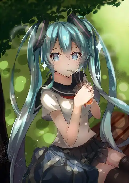 miku,初音,动漫美少女,动漫美女夏