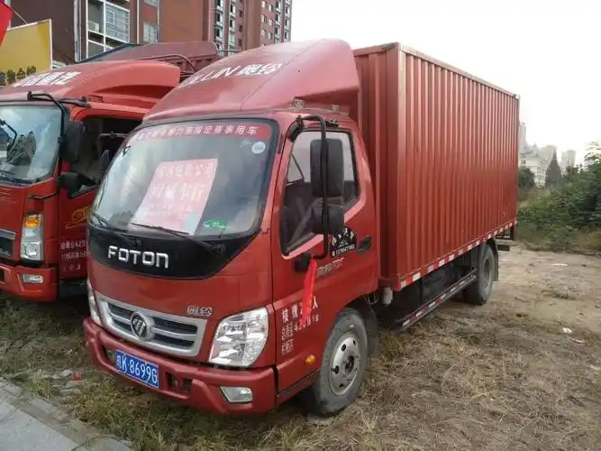 【阜阳二手车】2016年10月_二手奥岭tx 4米2厢式货车_价格5.