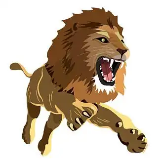 超清凶猛狮子 i>素 /i> i>材 /i>