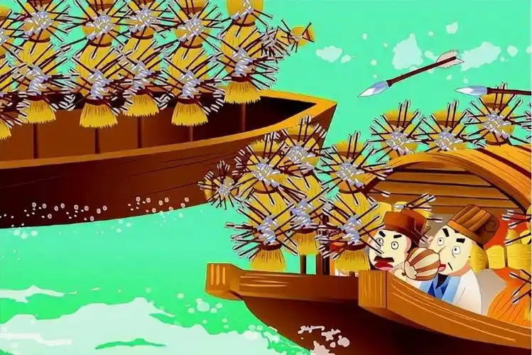 草船借箭时,曹操为何不放火箭?