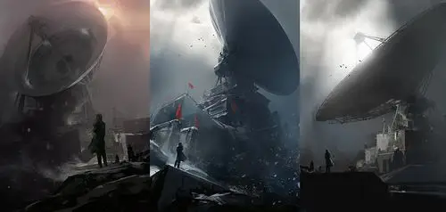 《三体》电影第三款概念海报(附合辑)