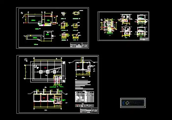 独立半地下消防水泵房
