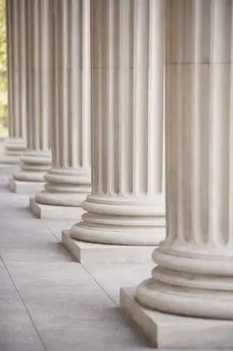 特写,白天,正面,标志建筑,地标,建筑,欧式,一排,整齐,并列,并排,柱子