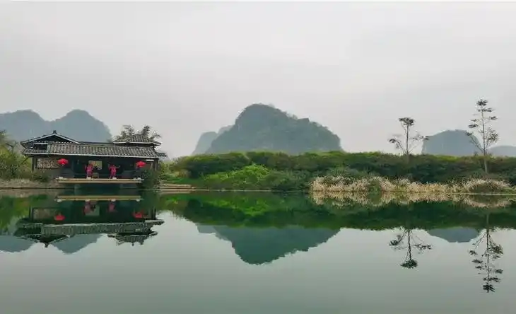 世外桃源景区位于阳朔县城西北约15公里处,这里是根 - 抖音