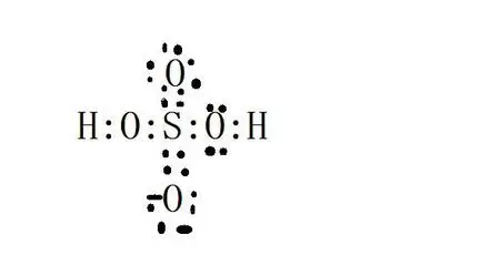 硫酸的电子式