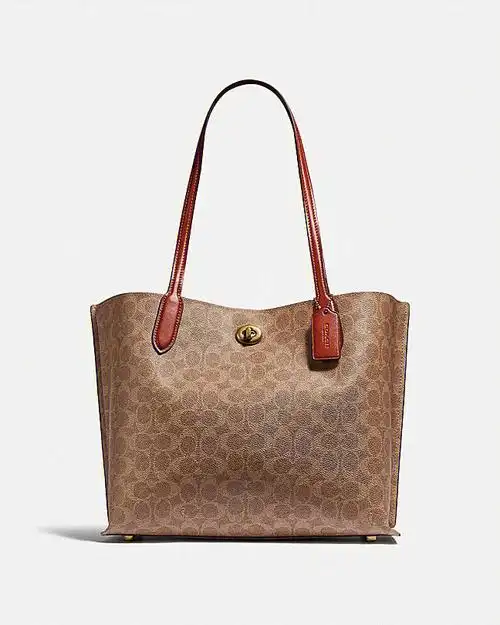 coach经典logowillowtote35cm24cm