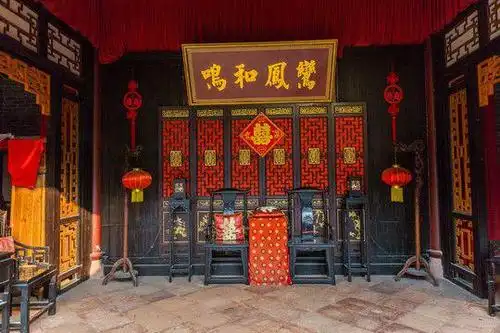 古代大户人家的客厅,中堂必不可少!