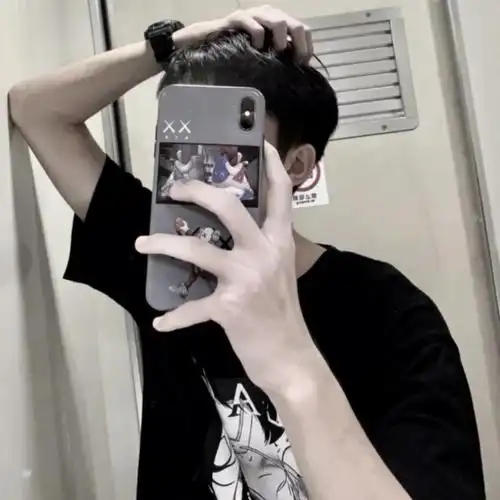 自截ins风对镜拍风格男头/很多事_男生头像_我要个性网