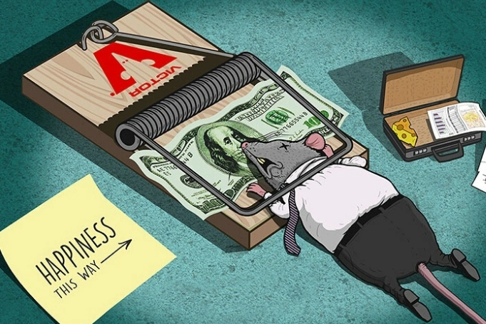 3.为钱贪婪的人 很现实的一组漫画:把现实放大来认清事实!你麻木了吗