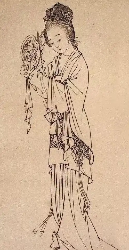 贼美丨她把中国画线条的美发挥得淋漓尽致