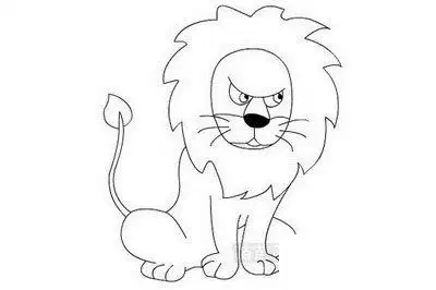 狮子简笔画怎么画简单又好看
