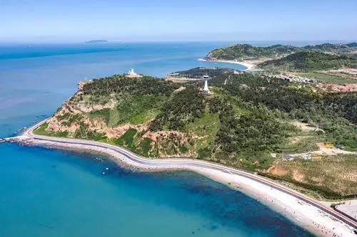 蓬莱长岛的彩虹公路