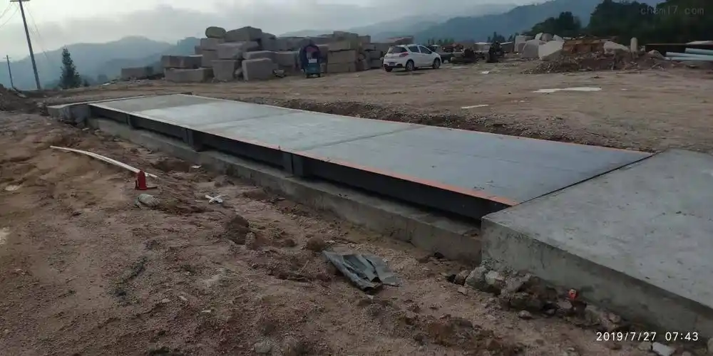 scs 江门市地磅地磅基础:无基坑或有基坑 无基坑优点:基础施工费用低