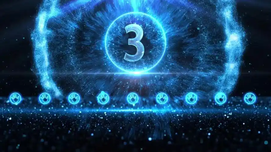 建设项目启动仪式led背景视频 手印启动视频