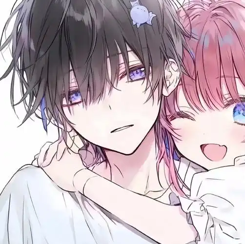 动漫头像|超甜情头|新鲜出炉的情侣头像 20