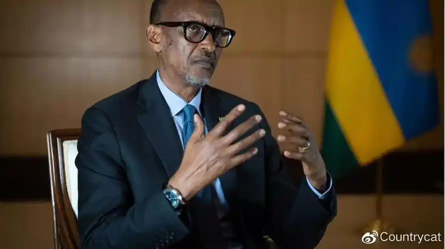 2021年5月28日,卢旺达总统paul kagame接受法新社与法国国内电台专访.