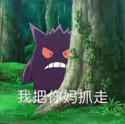 宝可梦之沙雕表情包担当,初代超人气精灵,耿鬼使我快乐|皮卡丘|幽灵