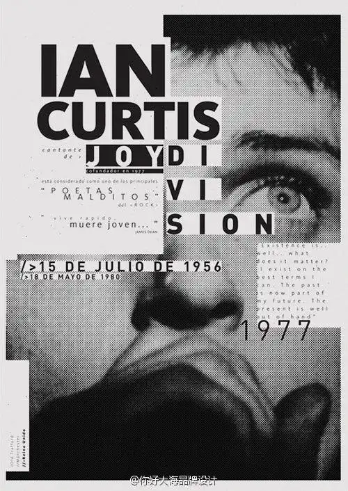 有格调的高级灰海报设计,性冷淡风格很赞.