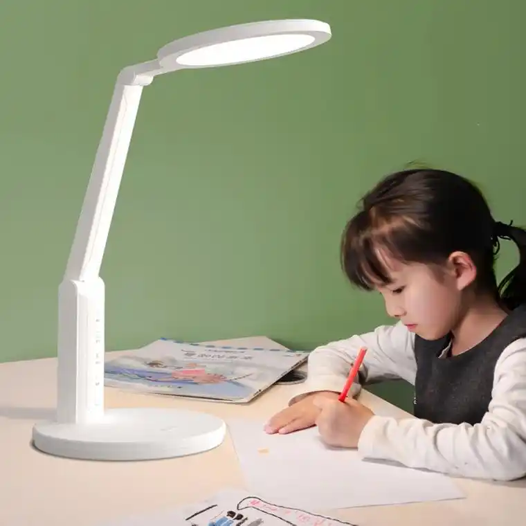 古达台灯学习专用小学生儿童书桌保视力充电插电两用写字灯