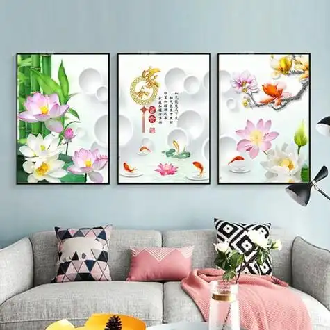 家里墙上挂什么画好适合客厅客厅墙上应该挂什么样的壁画