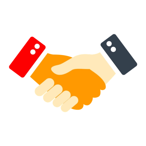 合作共赢商务插画