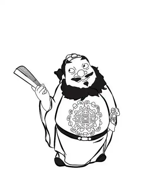 钟馗最简单的简笔画 钟馗最简单的简笔画图片大全