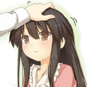 情侣头像摸头杀