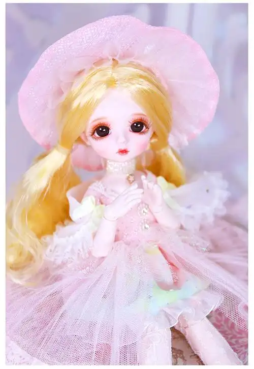 限量珍藏正版德必胜娃娃公主套装古装bjd30cm洋娃娃女孩玩具礼物