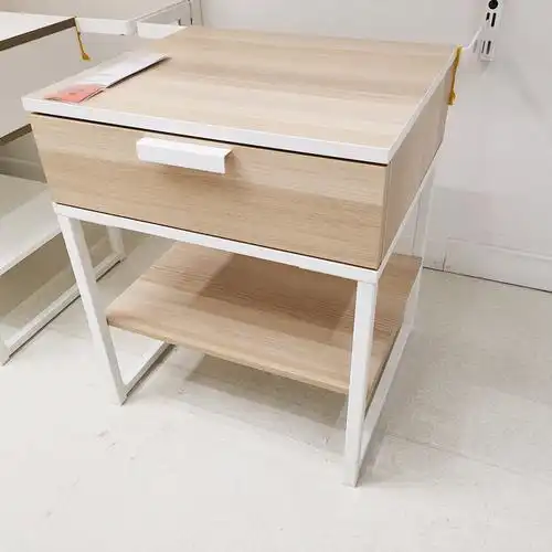 宜家济南代购特里索床边桌茶台卧室床边小桌床头柜