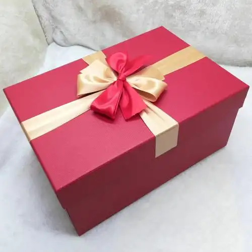 红色特大长方形礼品盒礼服婚纱礼物包装盒西装连衣裙生日礼盒