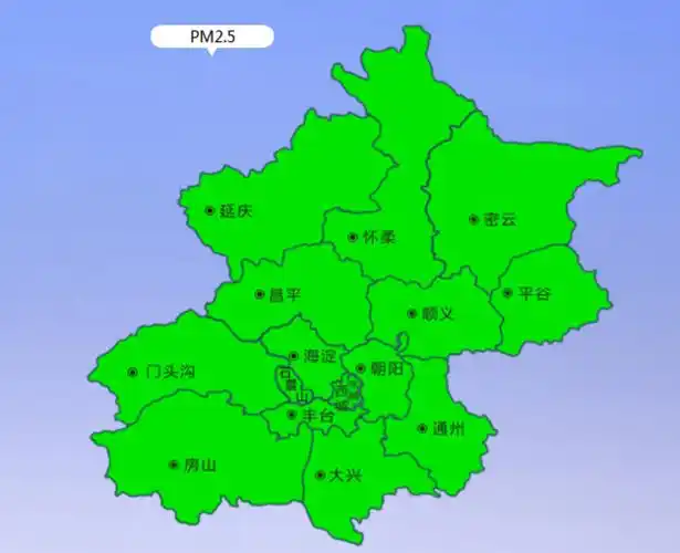 北京天气16区今天满屏养眼绿