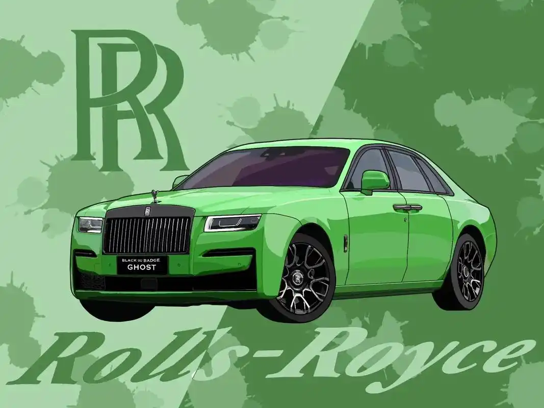 画画 #dou是好车 #画渣日常 #绘画 #劳斯莱斯古思特 - 抖音