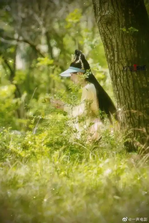 赵露思黄衣遮阳帽视频