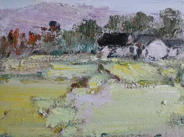 油画家刘明亮:我本沂蒙山的"放牛娃"