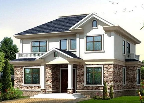 实用又美观的斜坡屋顶,农村自建房的首选,有二层也有三层