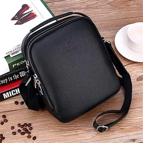 男士包包2021新款时尚男包单肩斜挎包真皮牛皮包商务背包挂包 淘宝 份