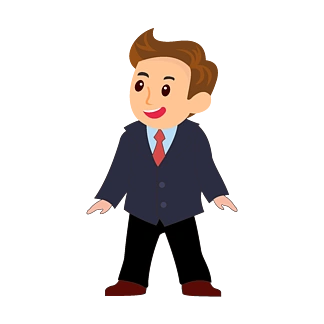 老板站姿卡通人物商务人物经理 i> i>西 /i> /i> i> i>装 /i> /i>男人
