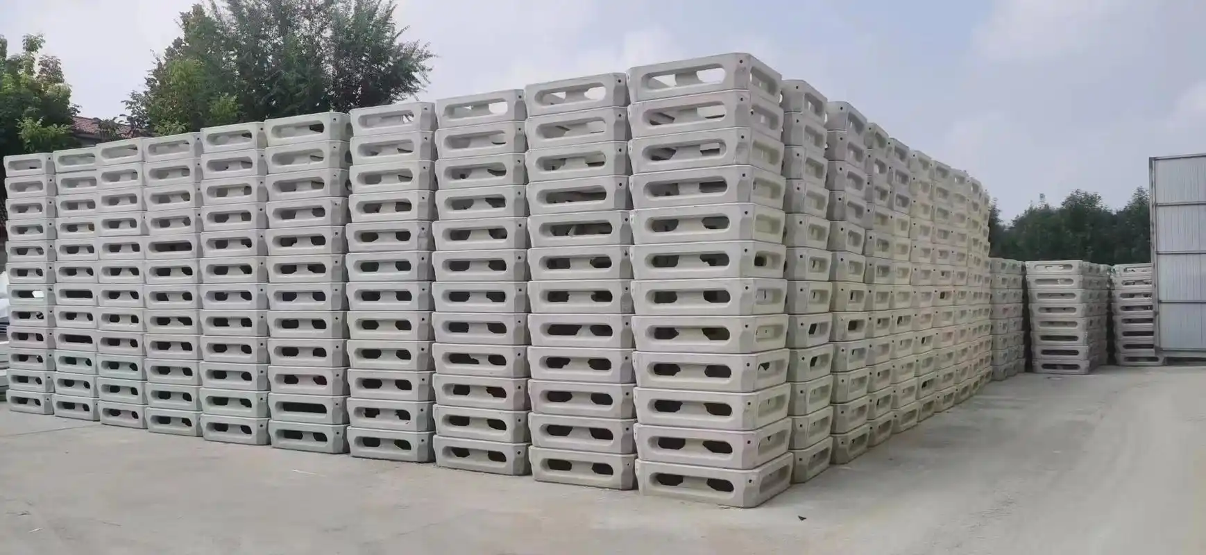 水泥预制成型挡土墙模板河道护坡挡墙模具问题解答保定京伟厂家