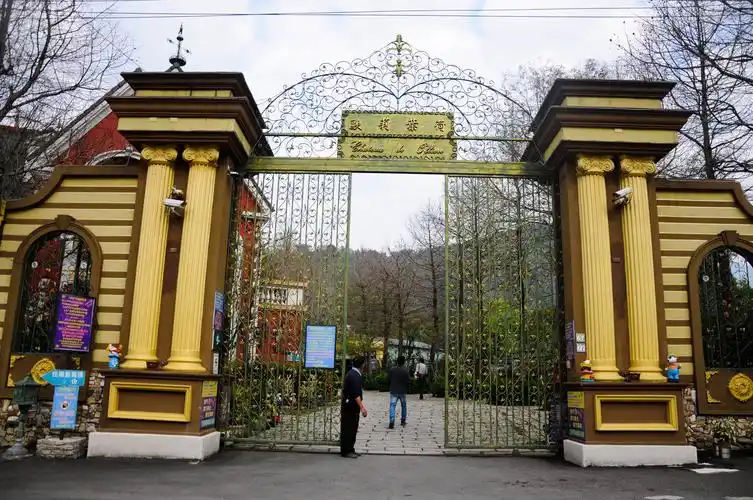 我在南投欧莉叶荷城堡!